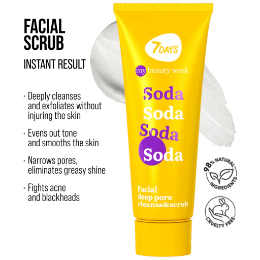 Facial Deep Pore Cleanse & Scrub Soda - Image 4