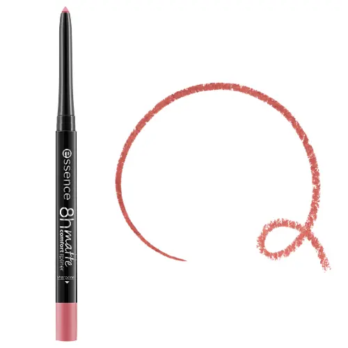 8h Matte Comfort Lipliner 15 Vintage Rose - Image 4