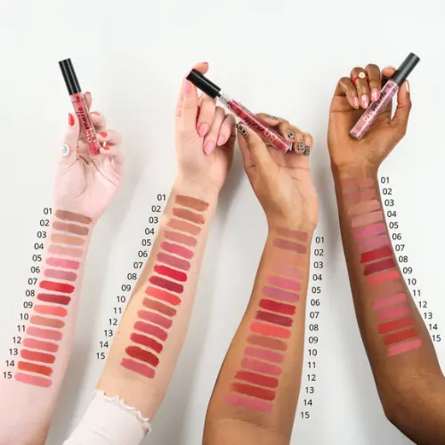 8h Matte Liquid Lipstick 15 Vintage Rose - Image 4