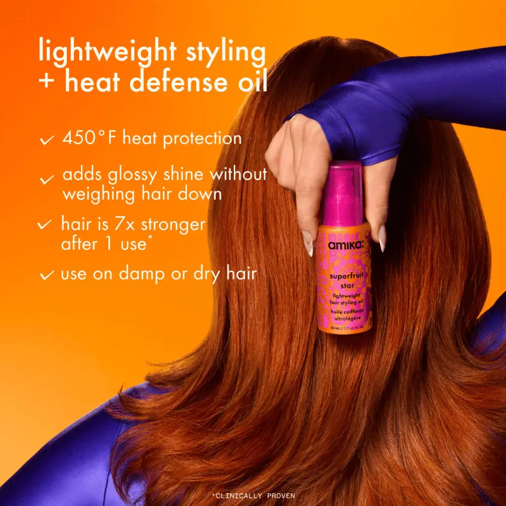 Superfruit Star Lightweight Hair Styling Oil 20 ml - Image 2