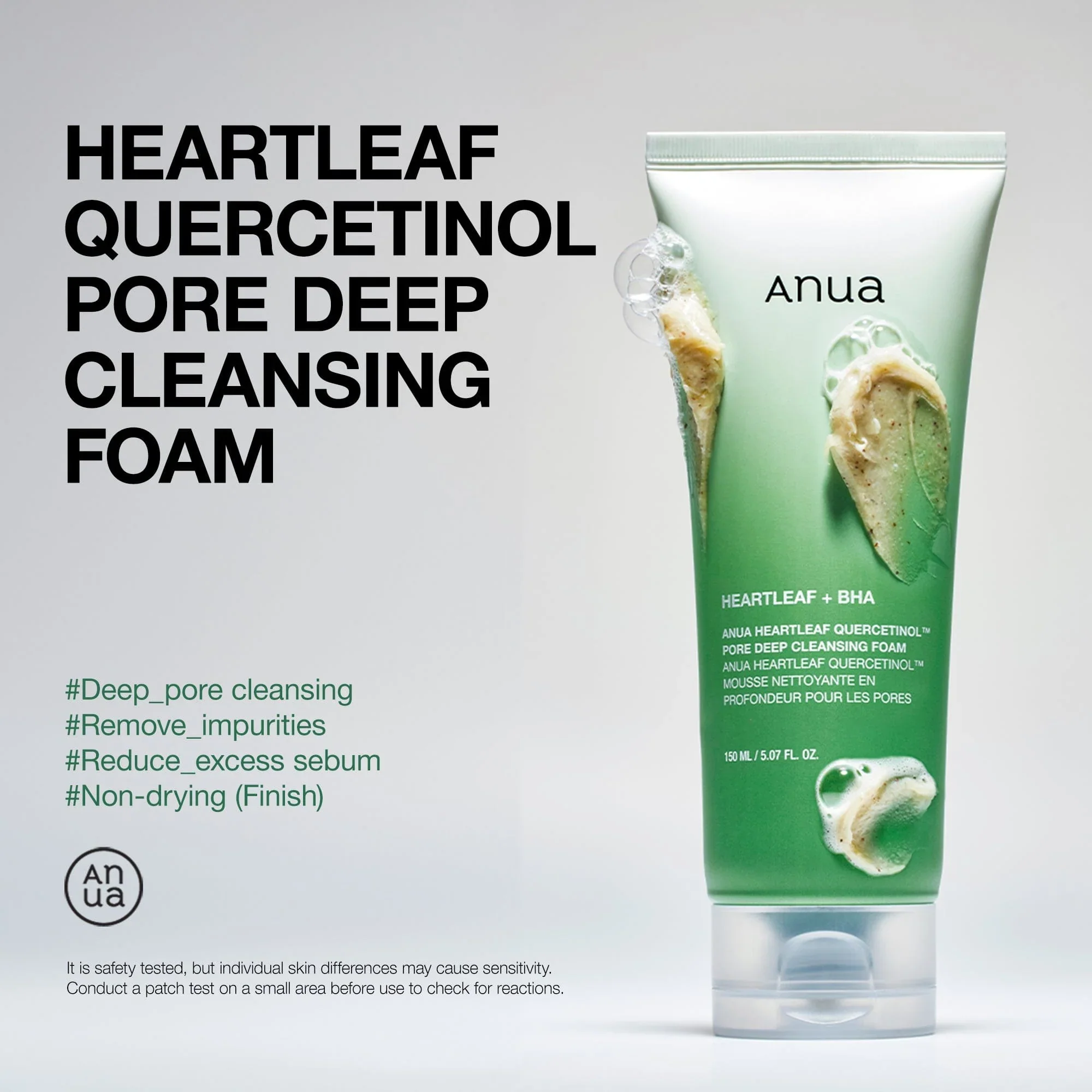 Heartleaf Quercetinol Pore Deep Cleansing Foam - Image 3