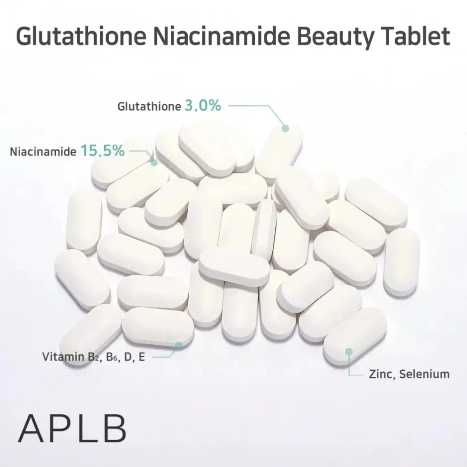 Glutathione Niacinamide Beauty Tablet - Image 2