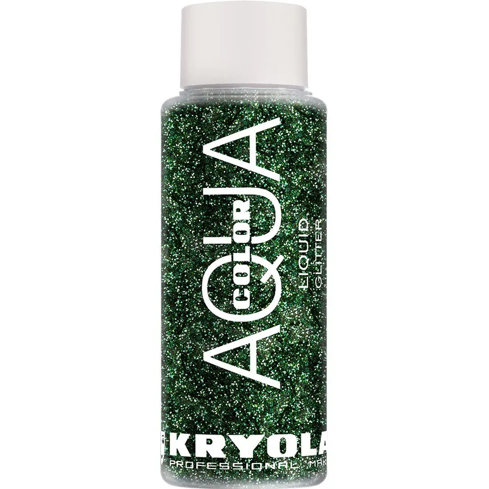 Aquacolor Liquid Glitter Green