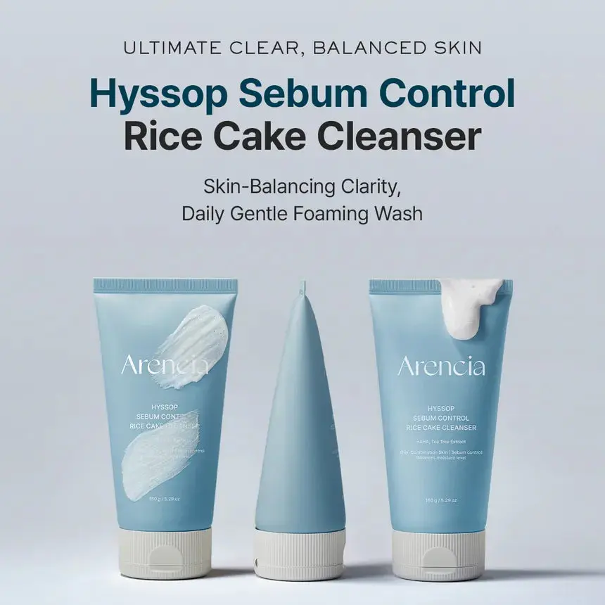 Hyssop Sebum Control Rice Cake Cleanser - Image 6