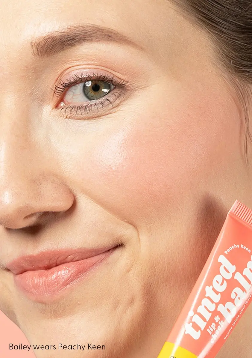 Lip & Cheek Tinted Balm Peachy Keen - Image 4