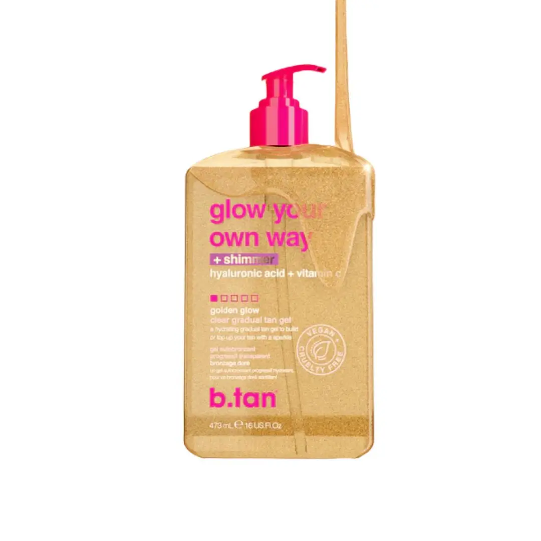 Glow Your Own Way Shimmer Gradual Self Tan Gel
