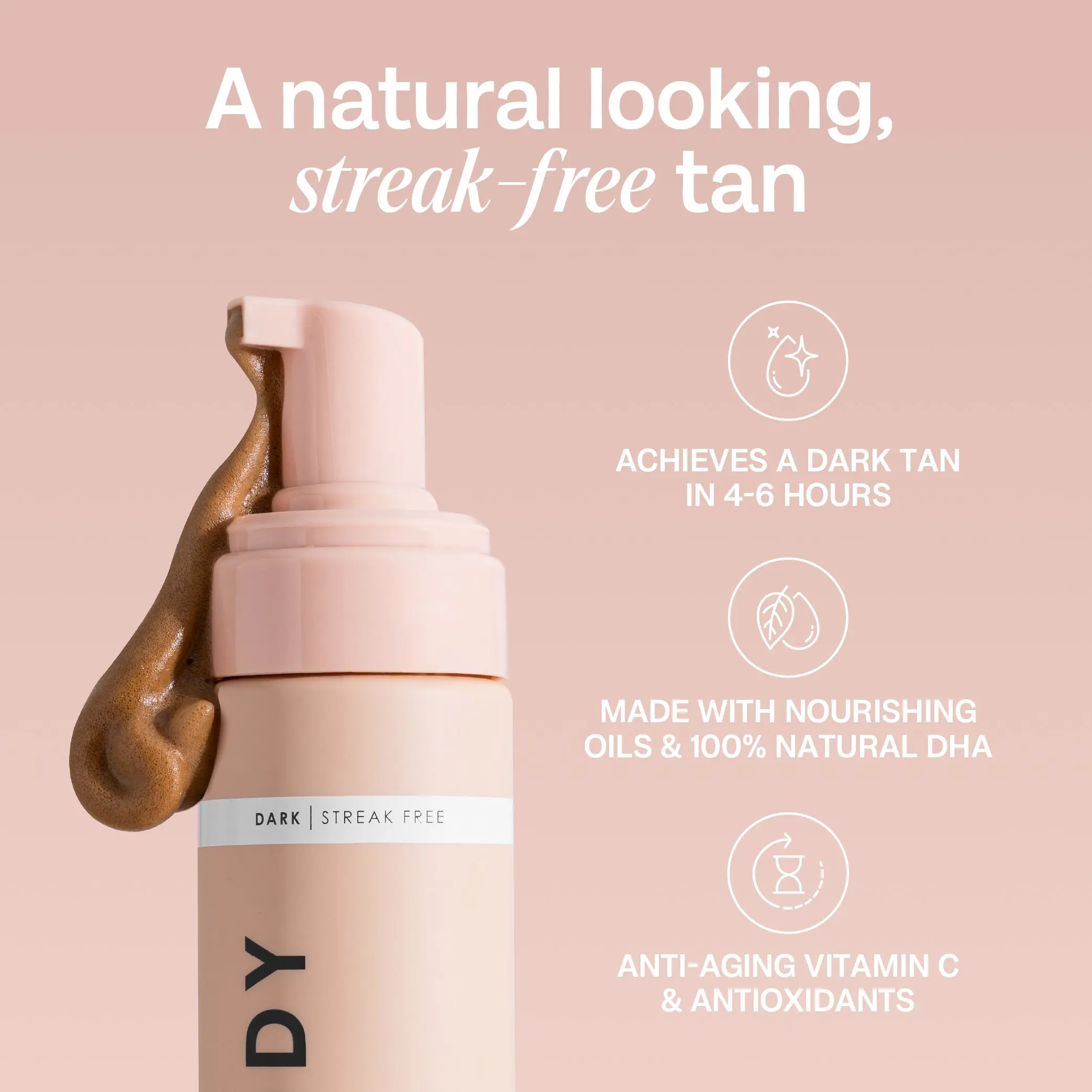 Dark Self Tanning Mousse - Image 5
