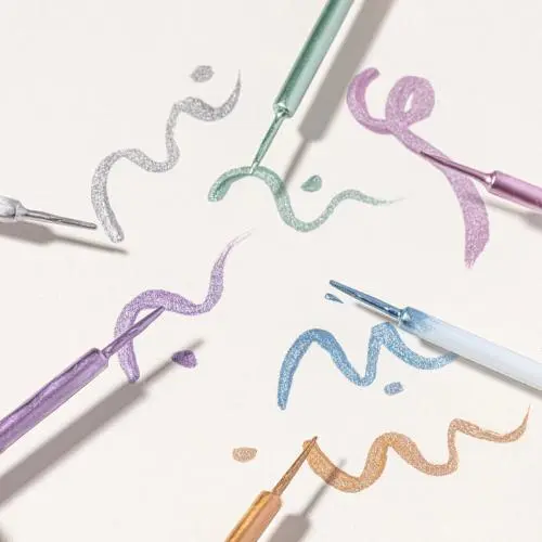 Metal-Iced Metallic Liner Lucky Charm - Image 2