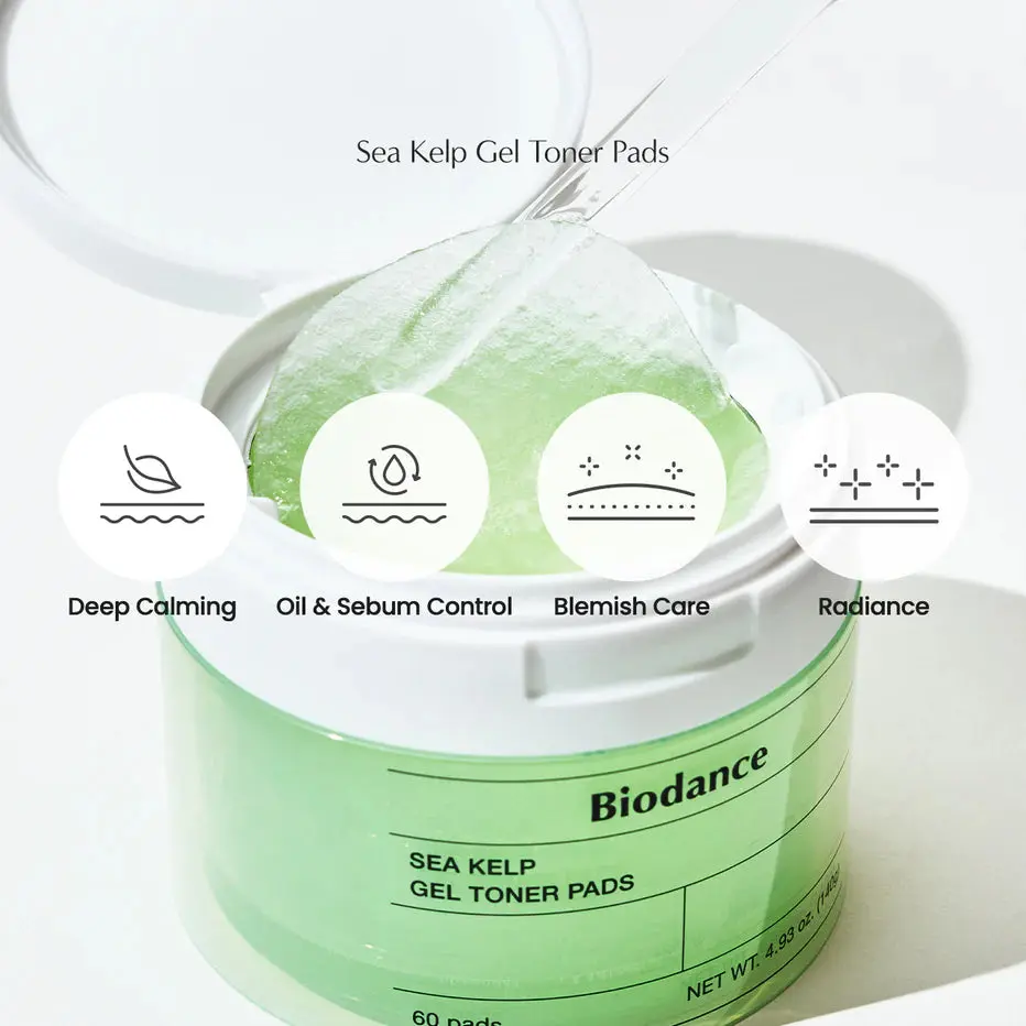 Sea Kelp Gel Toner Pads - Image 2