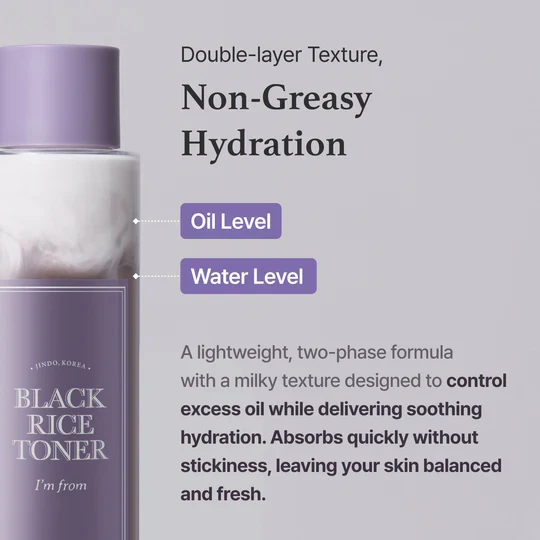 Black Rice Toner 150 ml. - Image 7
