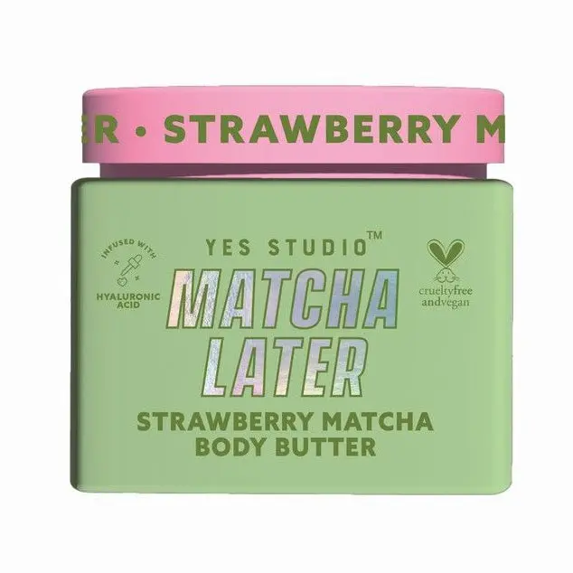 Body Butter Strawberry Matcha