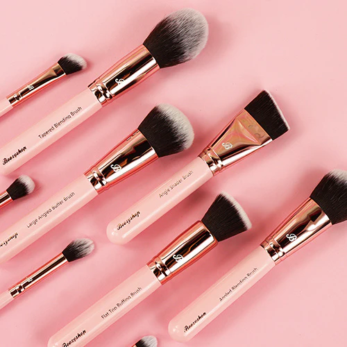 Pink & Rose Gold Large Shadow Brush - Image 3