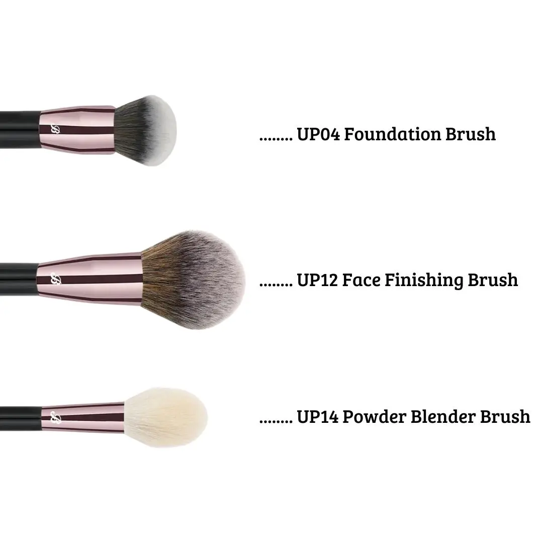Ultimate Pro 3 pc Face Brush Set - Image 2