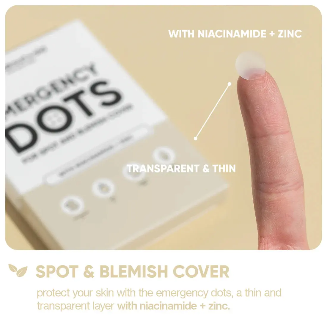 Emergency Dots For Spots Niacinamide and Zinc - Image 5