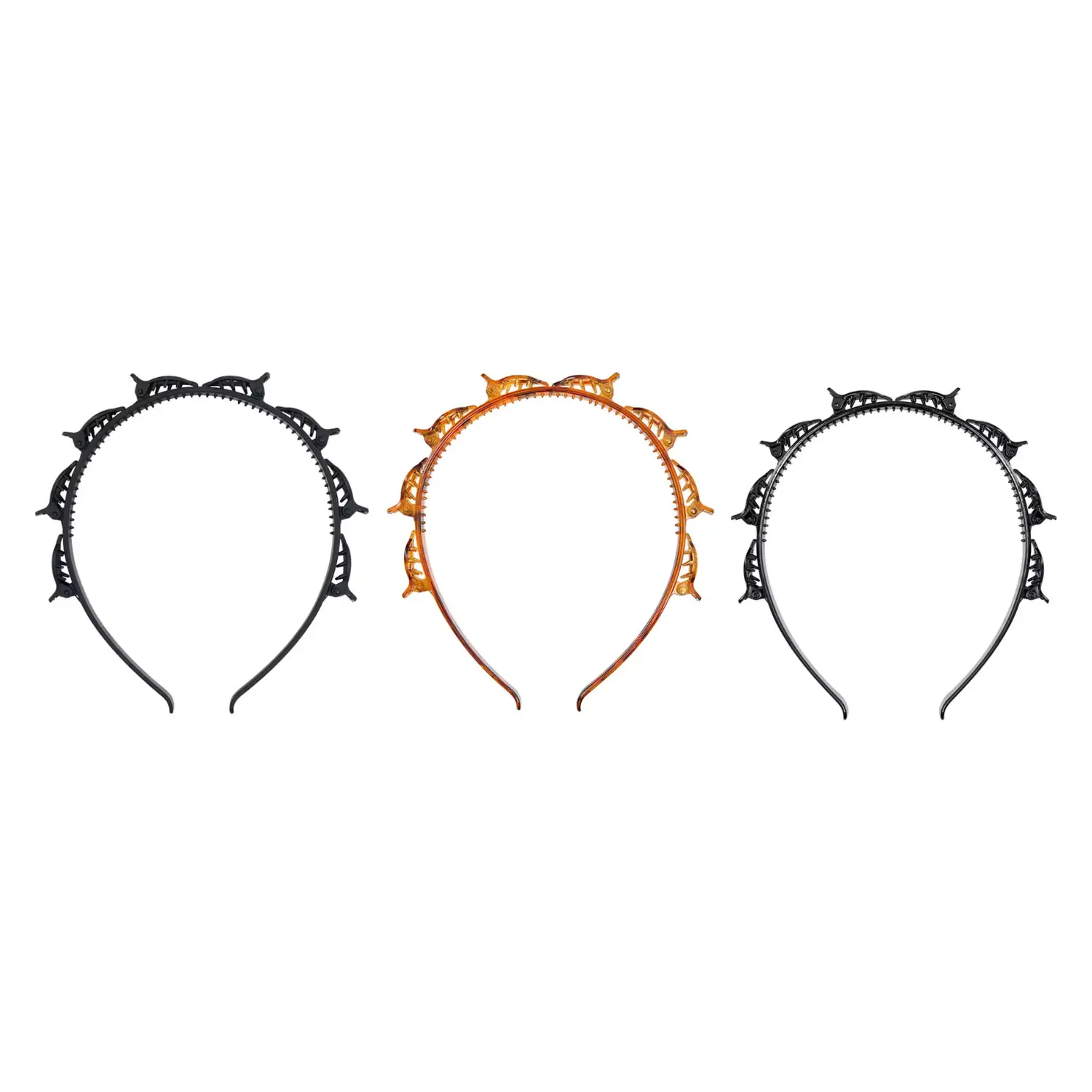 Butterfly Clip Headbands Set