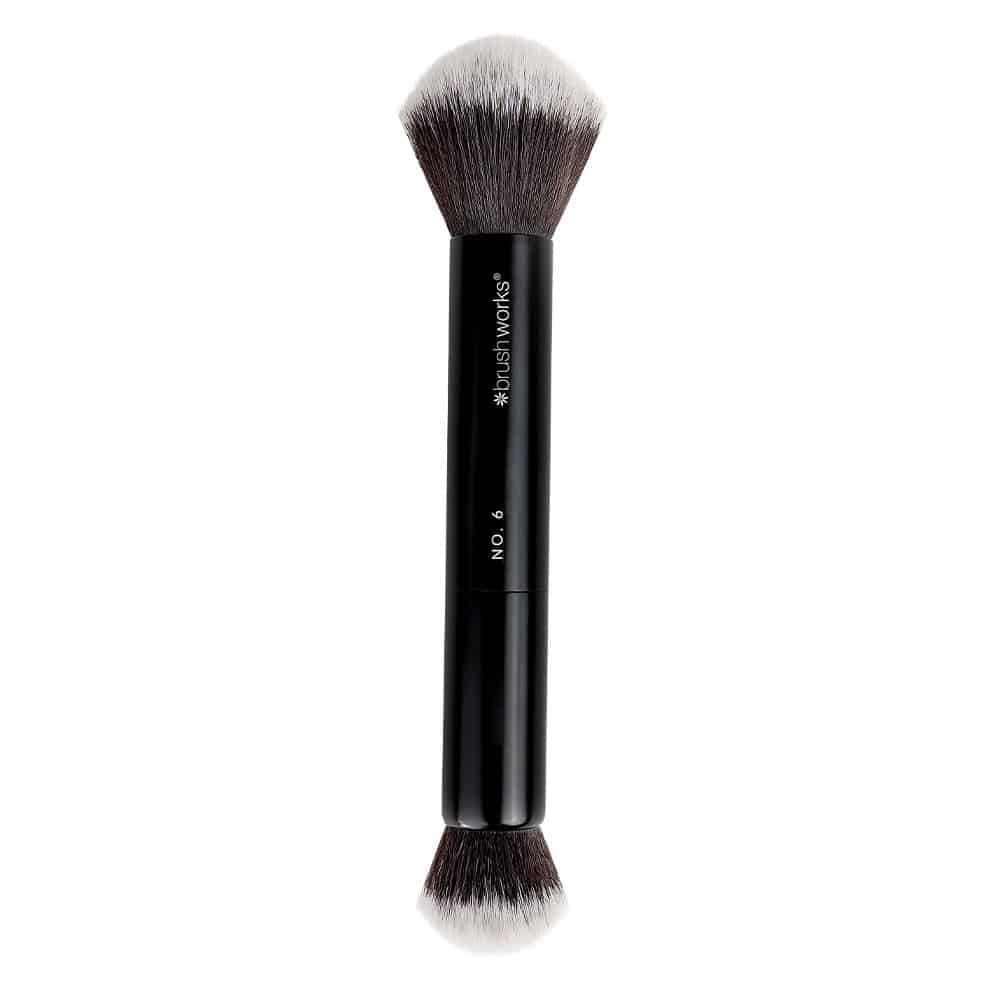 No. 6 Double Ended Powder and Buff Brush