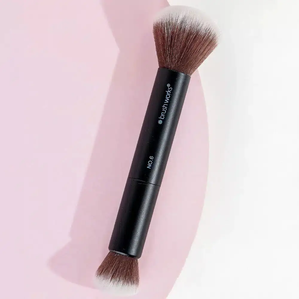 No. 6 Double Ended Powder and Buff Brush - Image 4