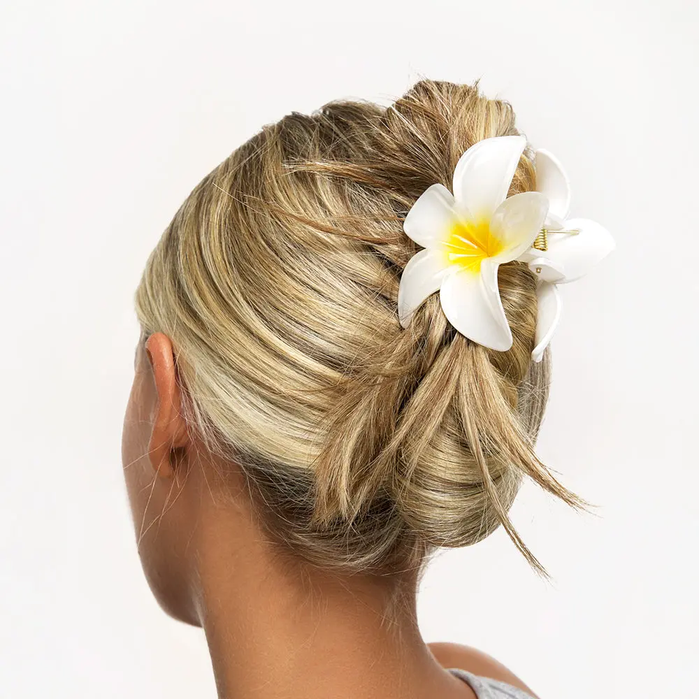 Tropical Flower Claw Clips 3 Pack - Image 3