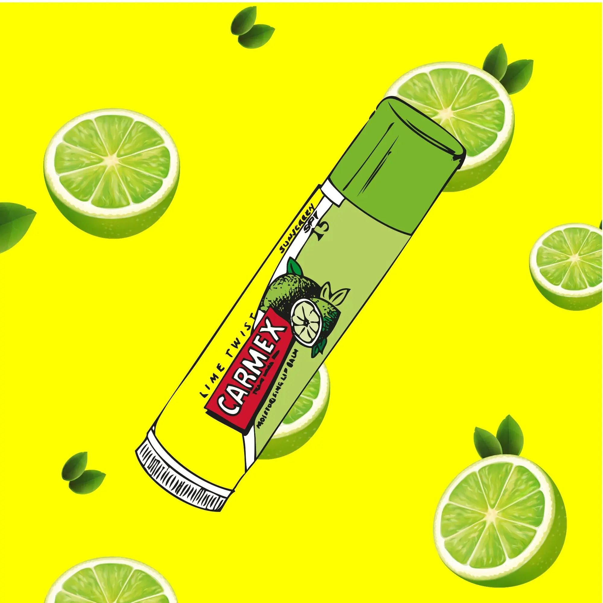 Lip Balm Lime Stick - Image 4