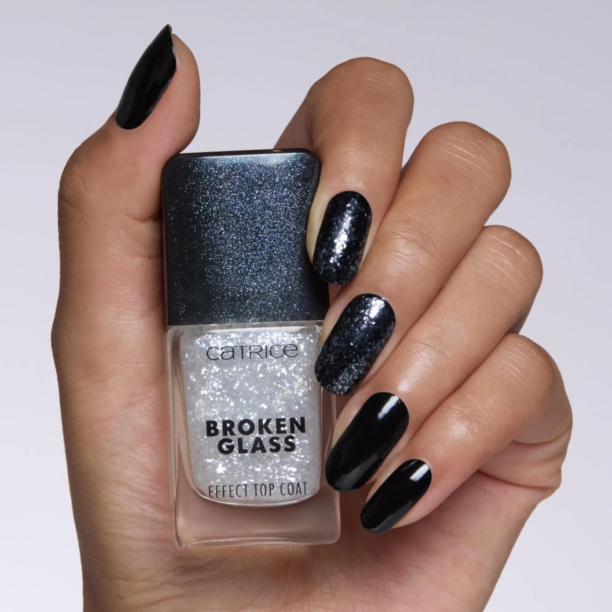 Broken Glass Effect Top Coat 050 Sparkling Reflection - Image 2