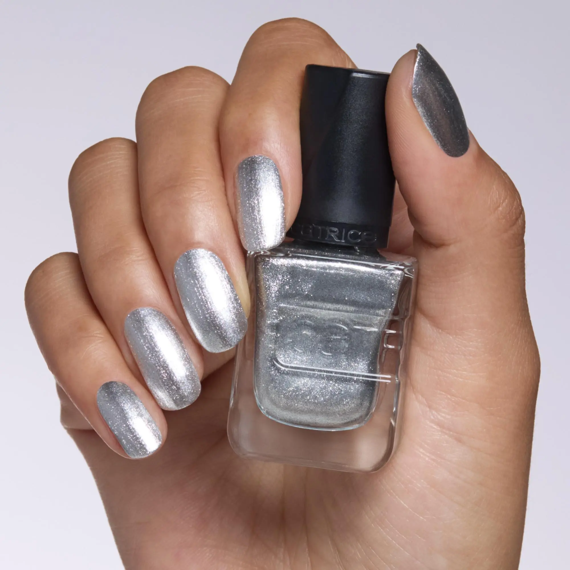 Gel Affair Nail Lacquer 036 Silver Supernova - Image 2