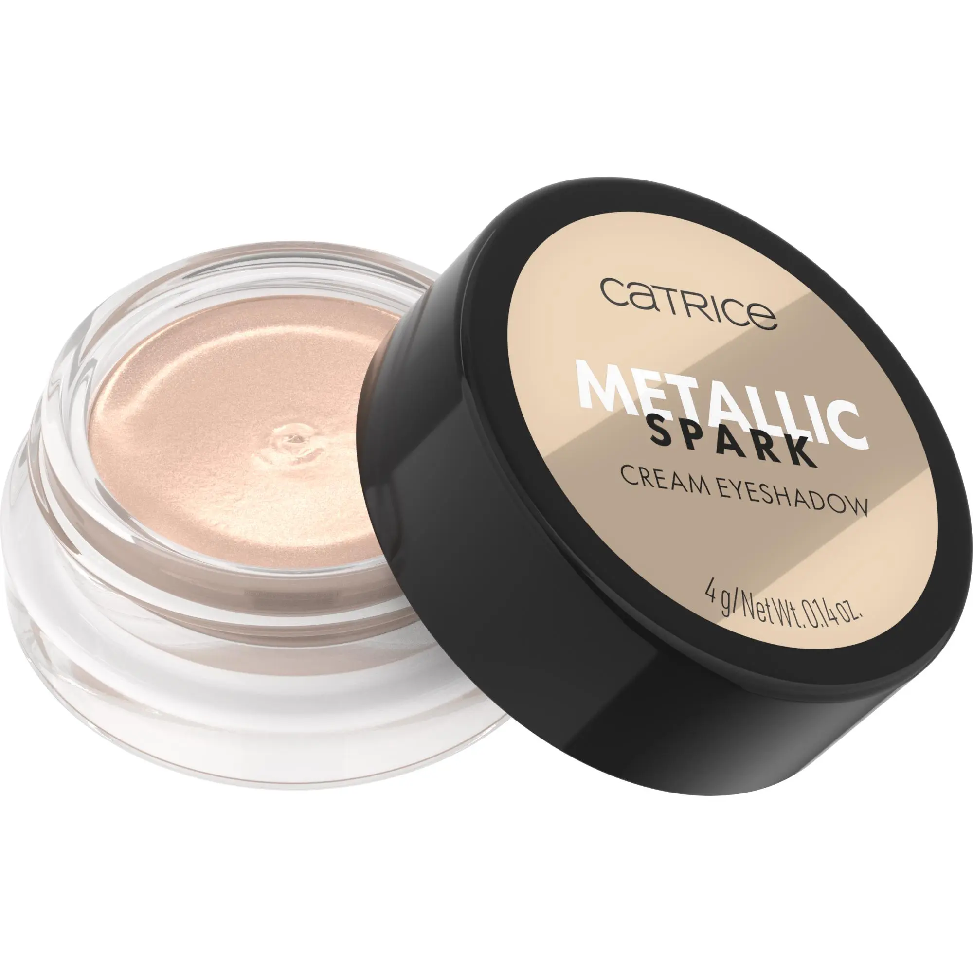 Metallic Spark Cream Eyeshadow 010 Champagne Chic