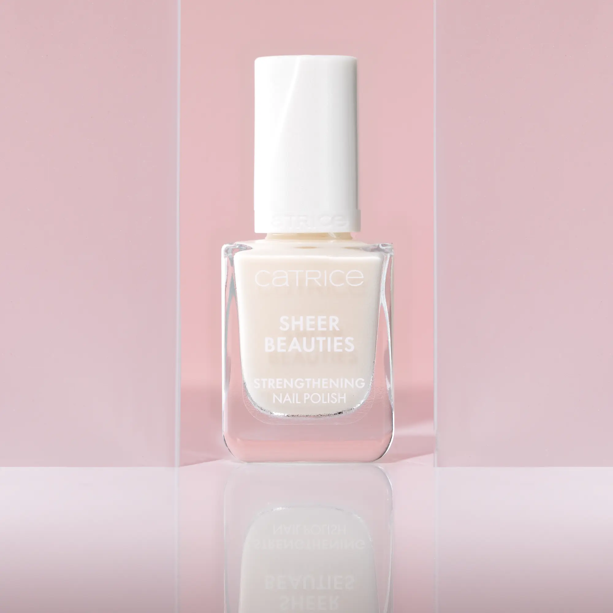 Sheer Beauties Strengthening Nail Polish 010 Milky Not Guilty - Image 4