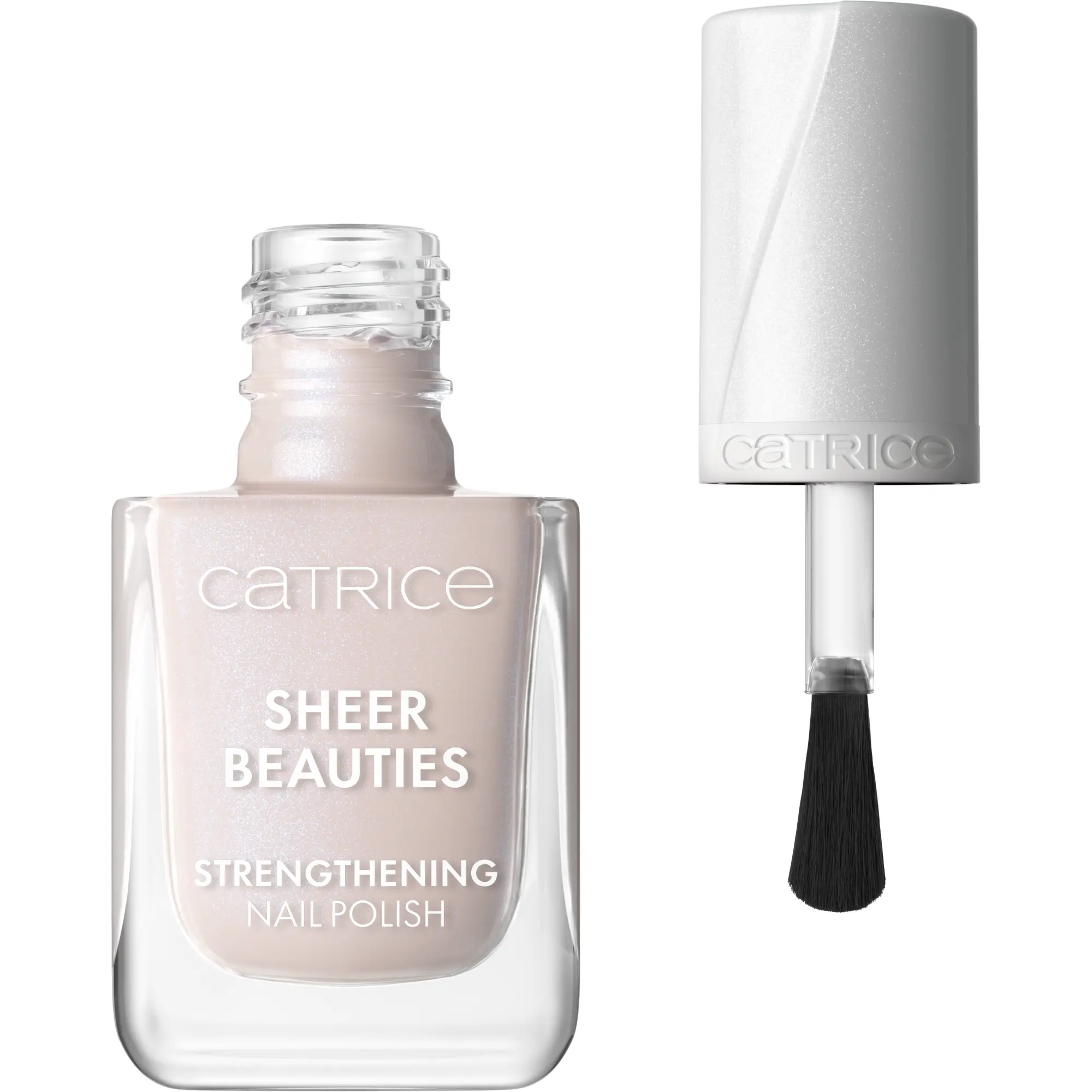 Sheer Beauties Strengthening Nail Polish 020 Roses Are Rosy