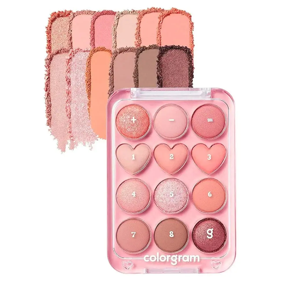 Pin Point Eyeshadow Palette 01 Peach+Coral