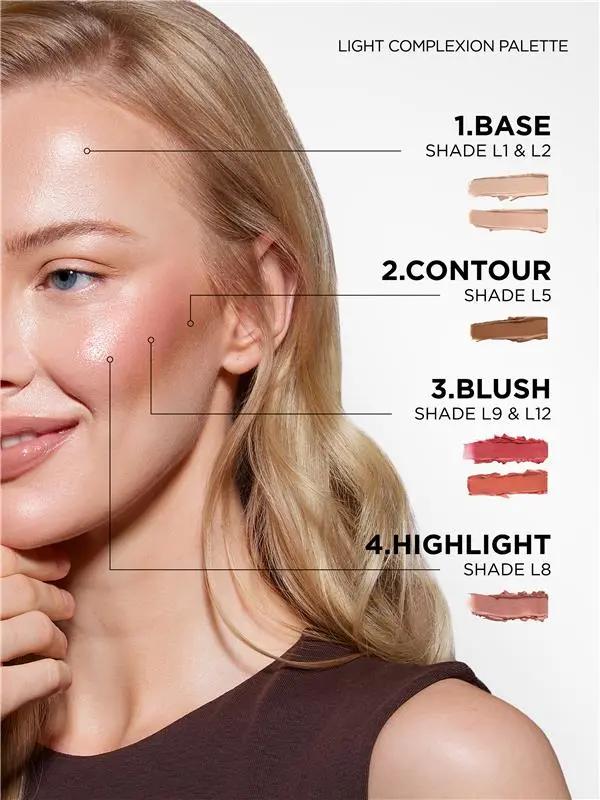Complete Canvas Complexion Palette Light - Image 4
