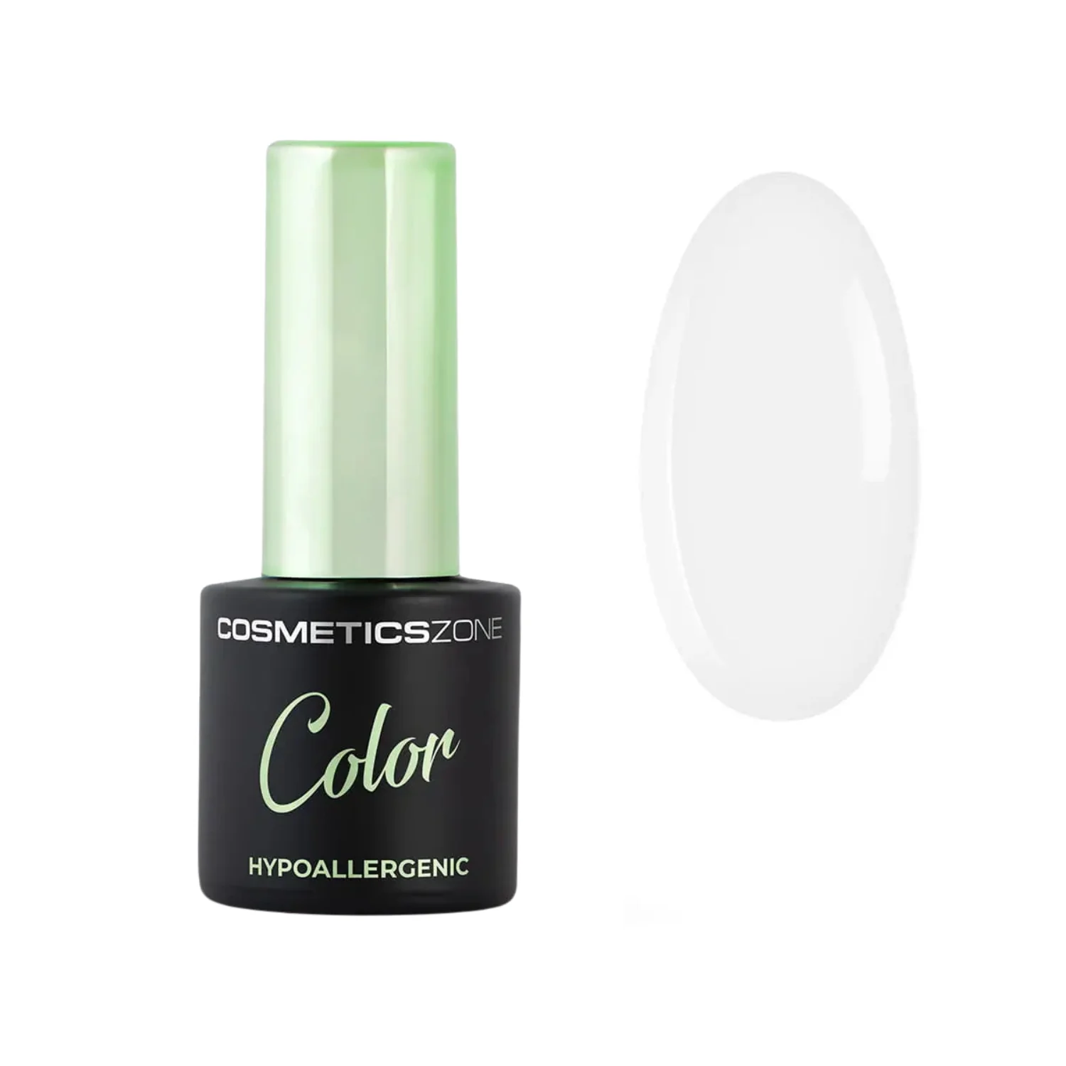 Hypoallergenic Hybrid UV/LED Gel Polish Intense White 003