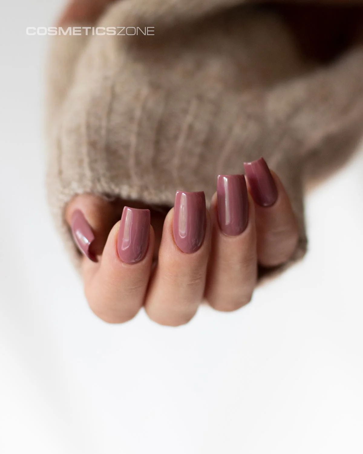 Hypoallergenic Hybrid UV/LED Gel Polish Retro Marsala 729 - Image 2