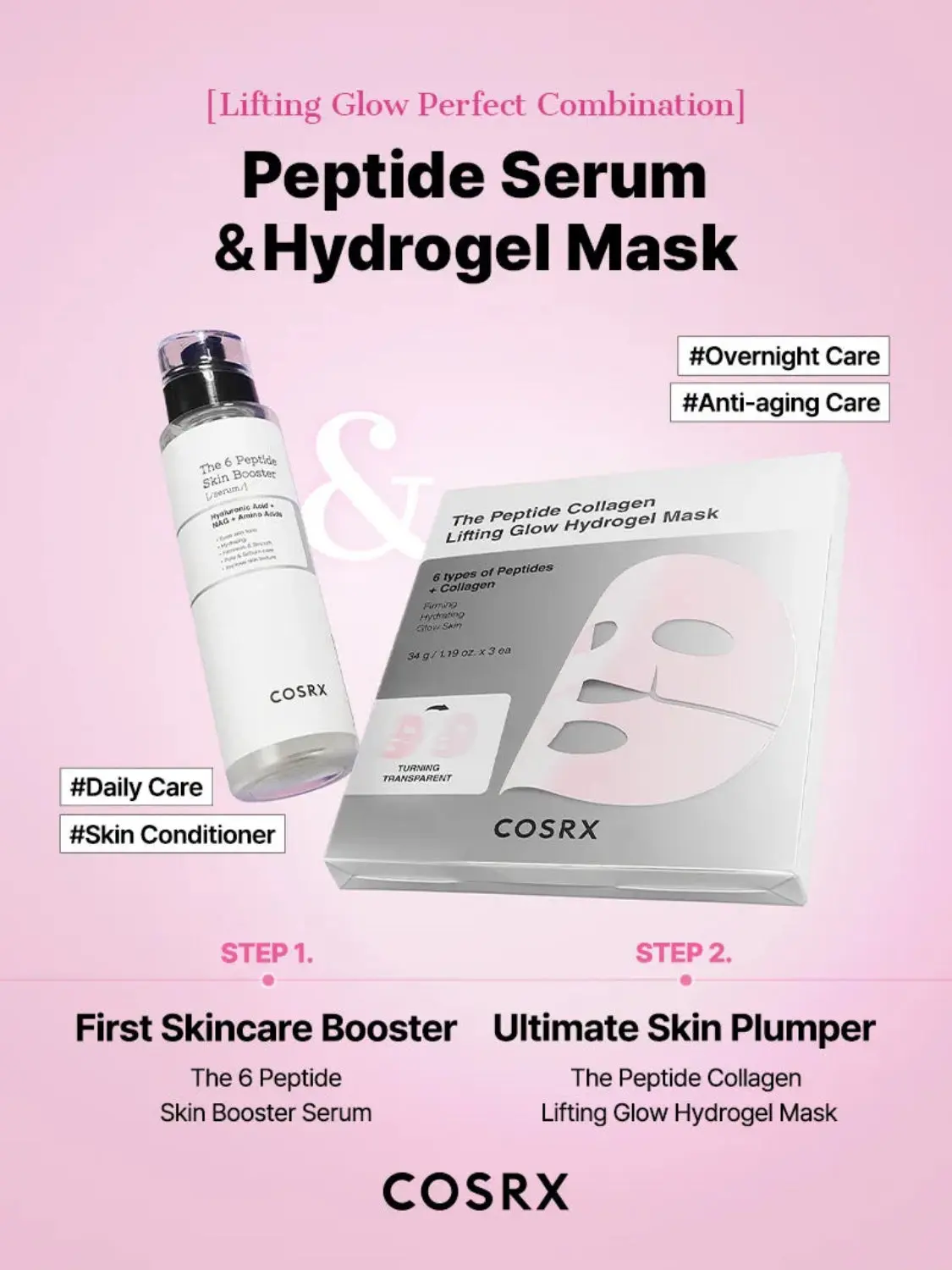 Peptide Collagen Glow Hydrogel Mask - Image 13