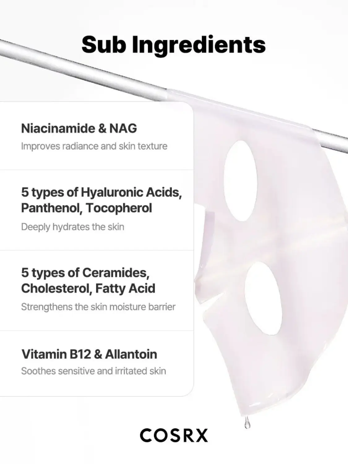 Peptide Collagen Glow Hydrogel Mask - Image 2