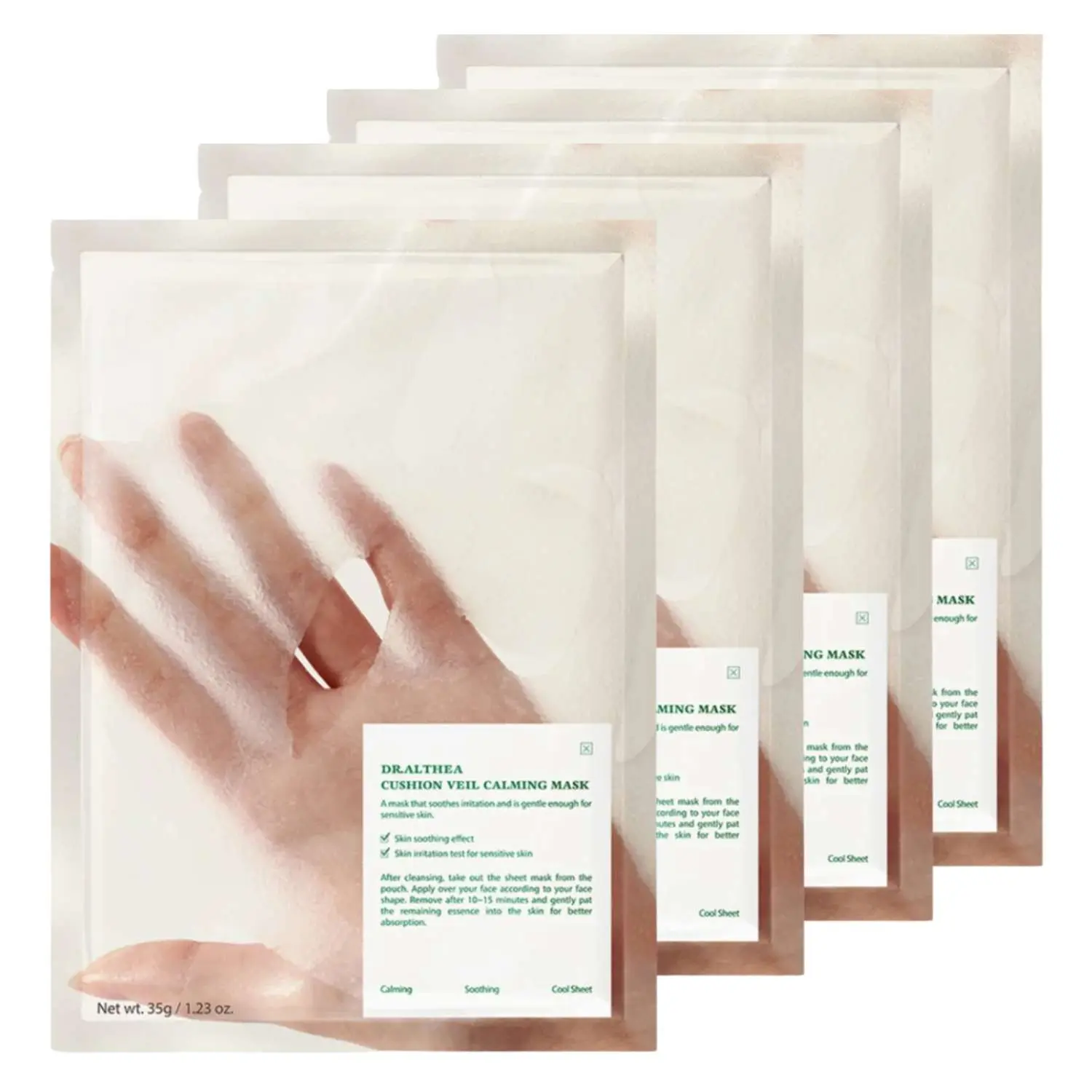 Cushion Veil Calming Mask 4-Pack