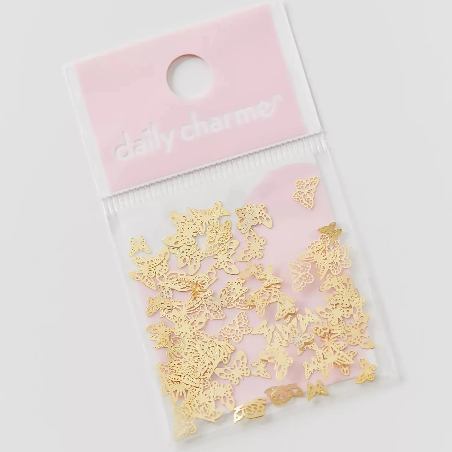 Delicate Butterfly Stud Gold - Image 3