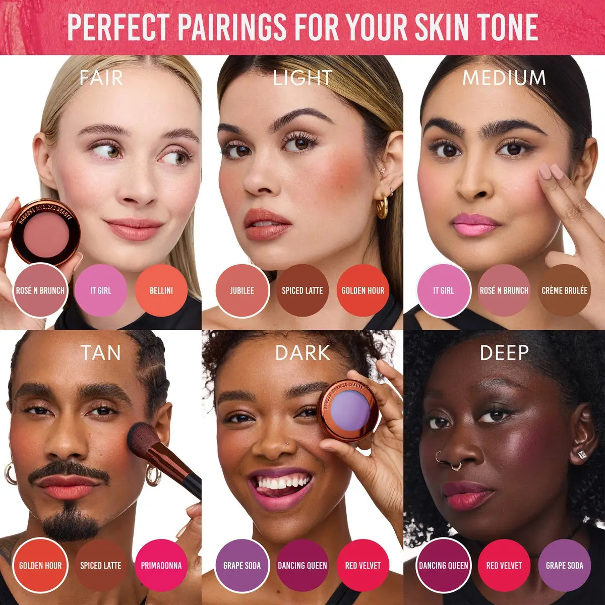 Yummy Skin Blurring Balm Powder Flushed It Girl - Image 5