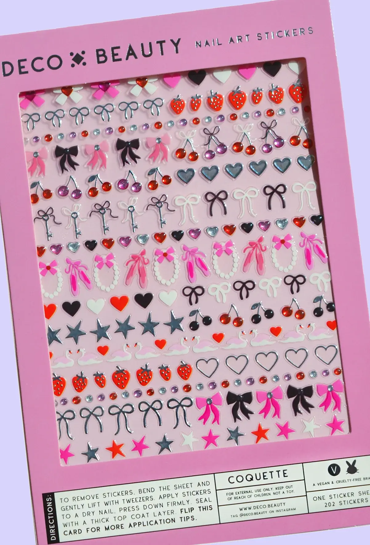 Nail Art Stickers Coquette - Image 4