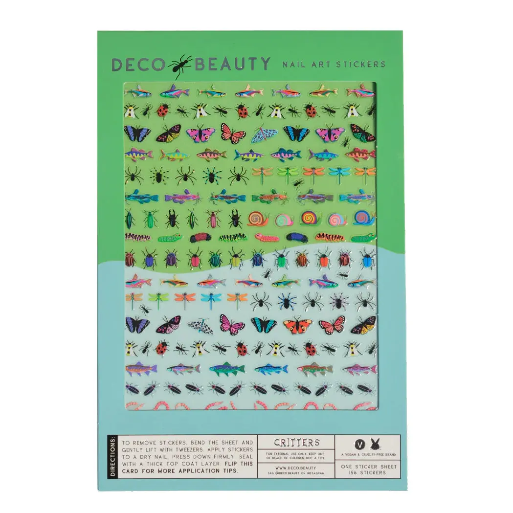 Nail Art Stickers Critters