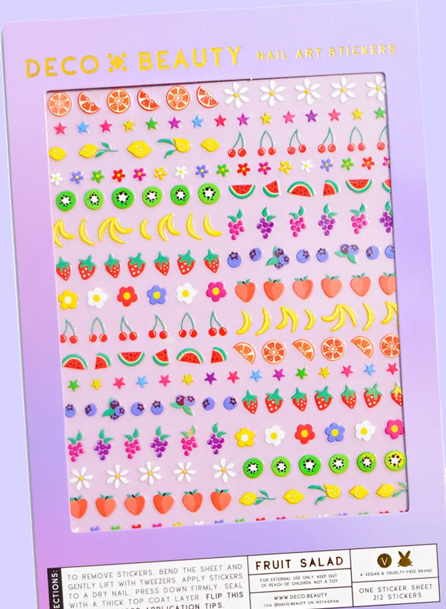Nail Art Stickers Fruit Salad - Image 4