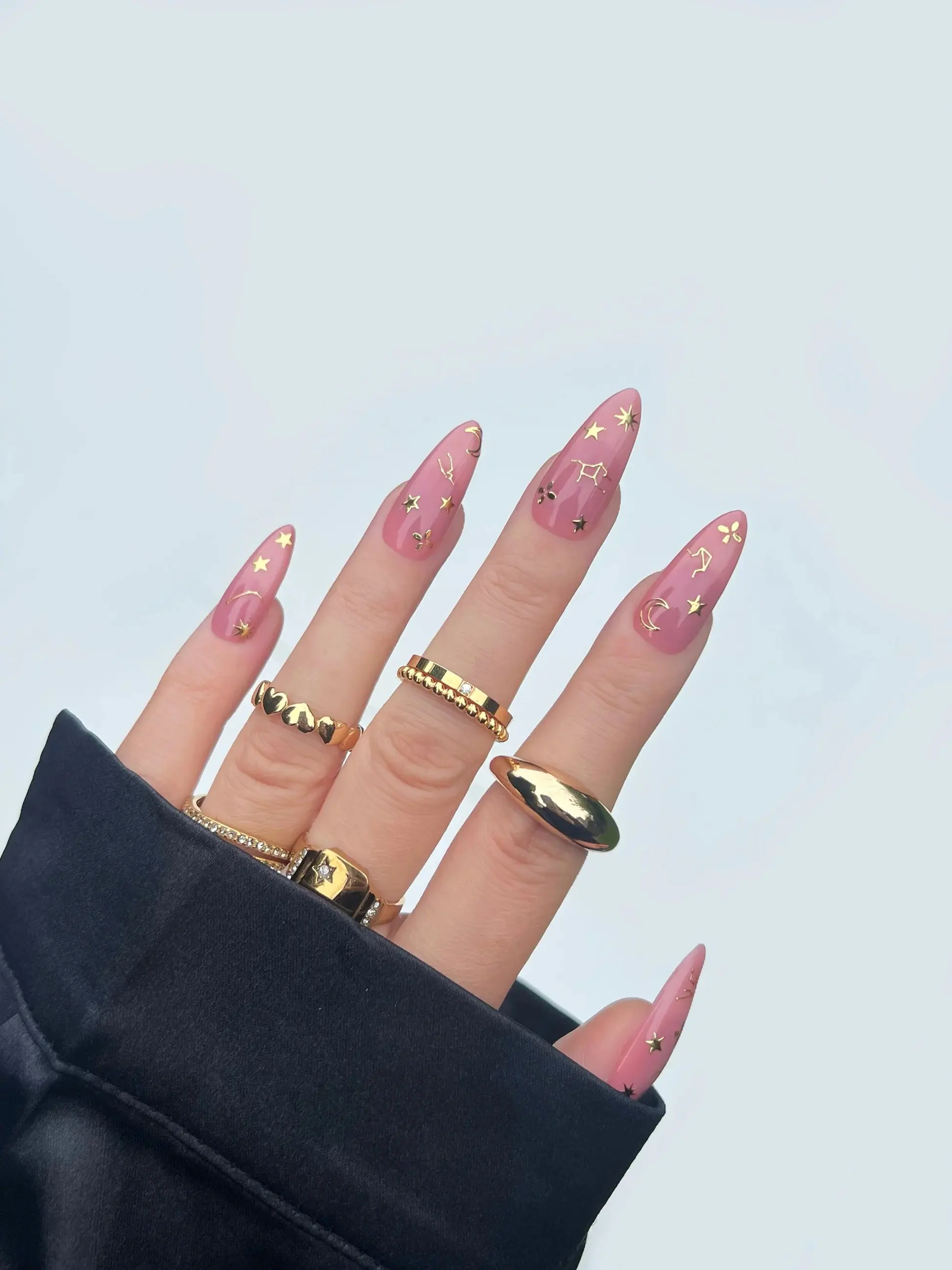 Nail Art Stickers Golden Hour - Image 2