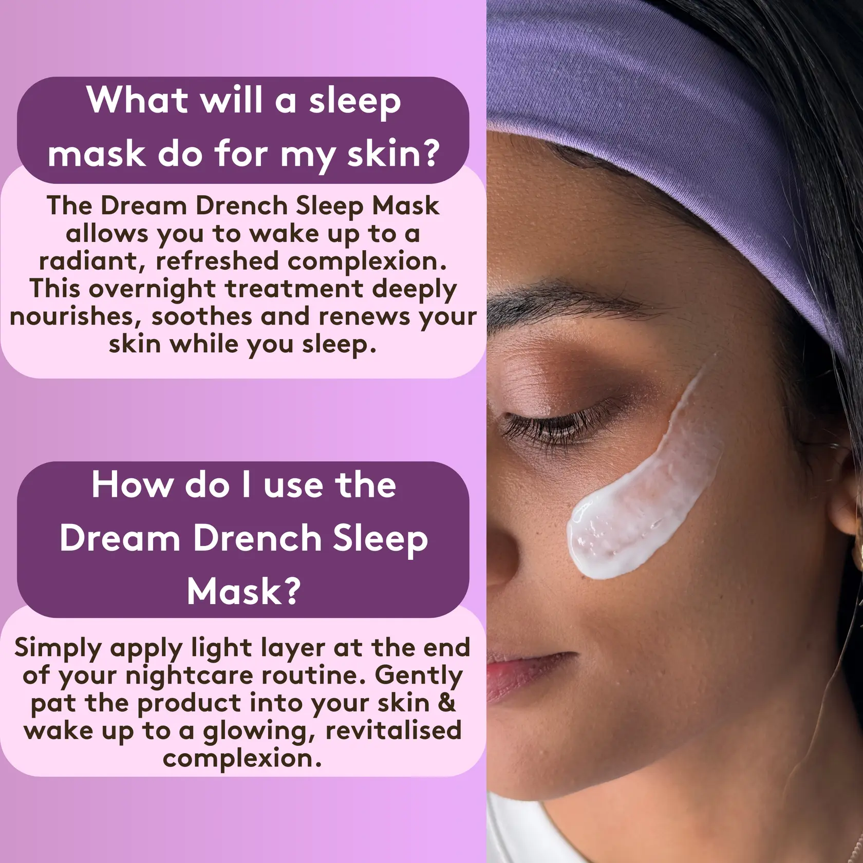 Dream Drench Sleep Mask - Image 2