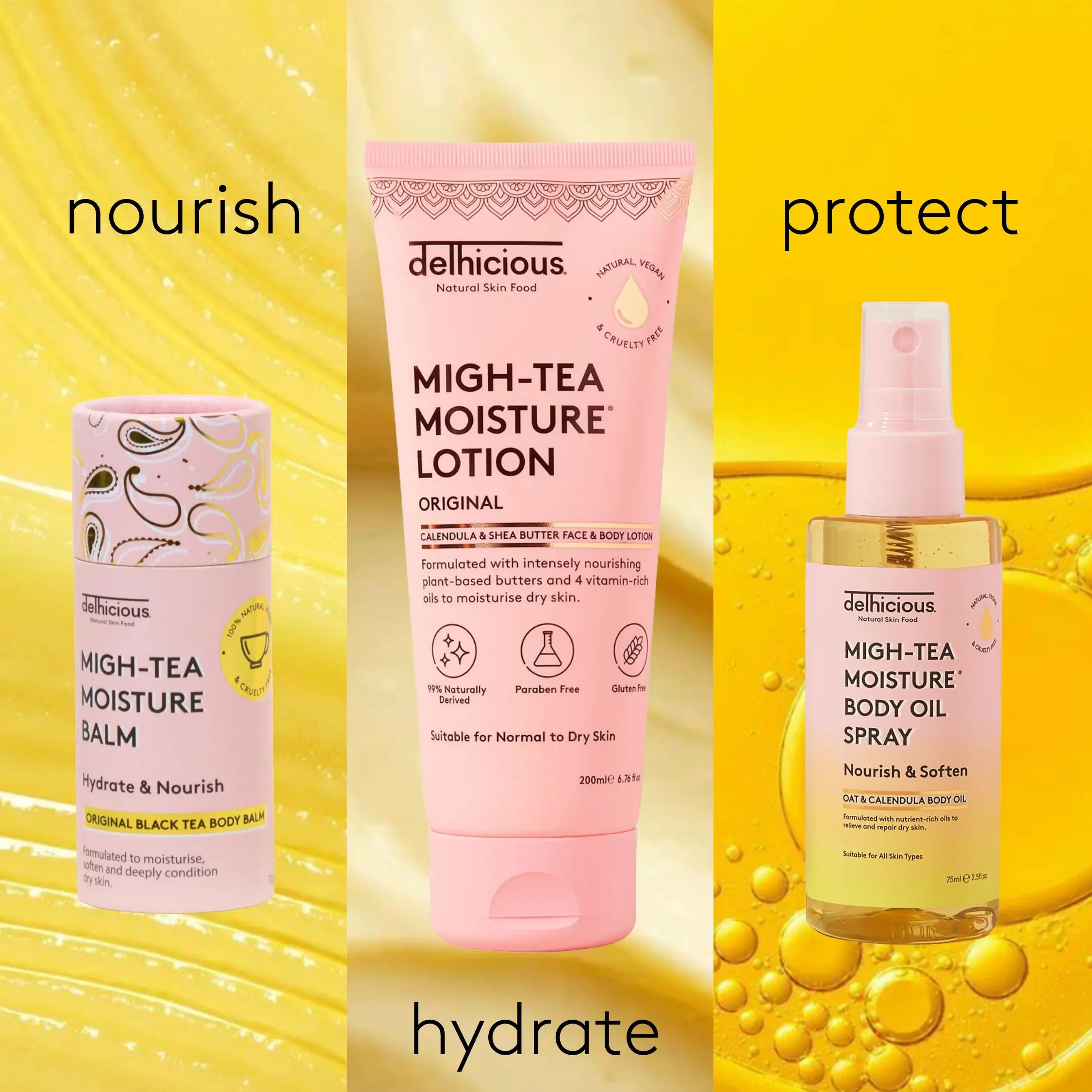 Migh-Tea Moisture Body Oil Spray - Image 6