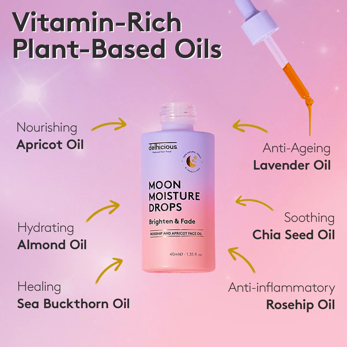 Moon Moisture Drops Face Oil - Image 6