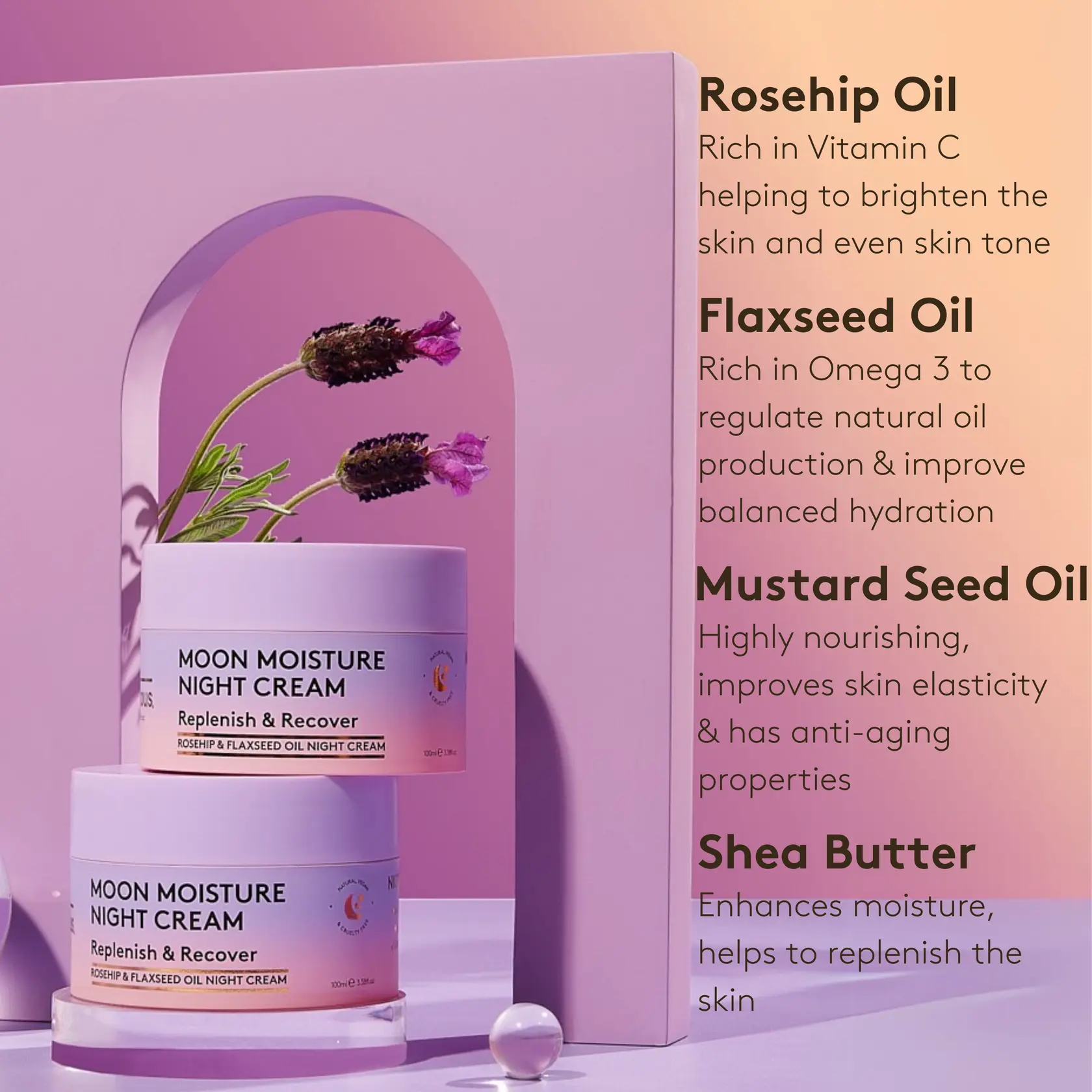 Moon Moisture Nourishing Night Cream - Image 3