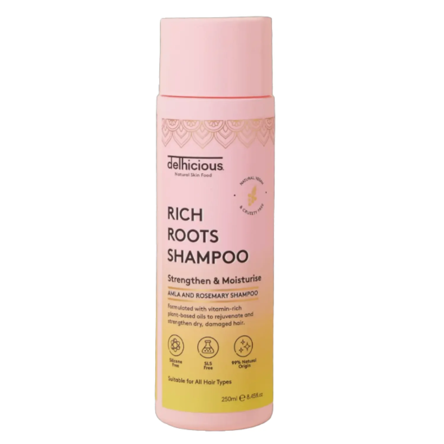 Rich Roots Strengthen & Moisturise Shampoo Amla & Rosemary