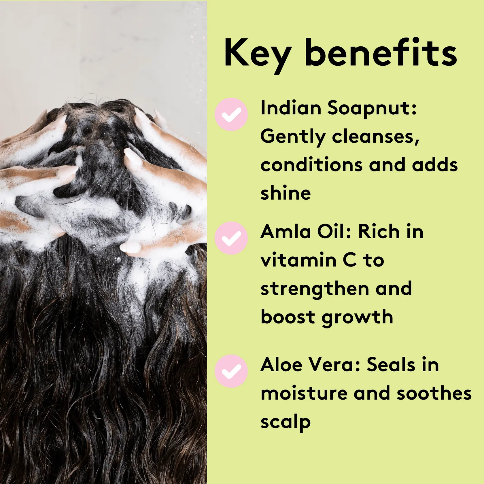 Rich Roots Strengthen & Moisturise Shampoo Amla & Rosemary - Image 6