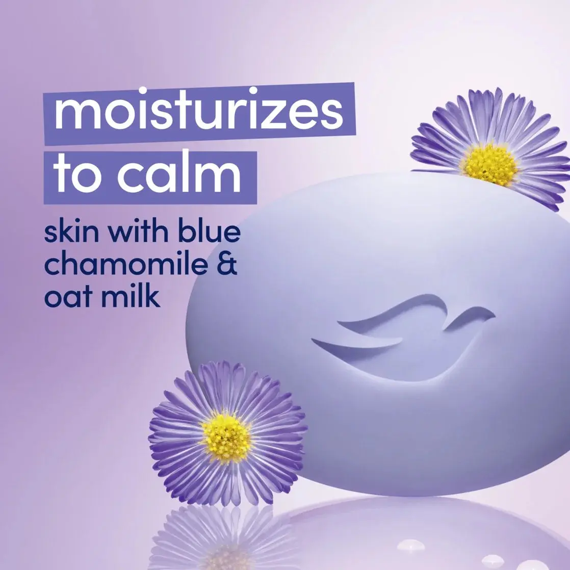 Anti‑Stress Beauty Bar Blue Chamomile & Oat Milk 3-Pack - Image 3
