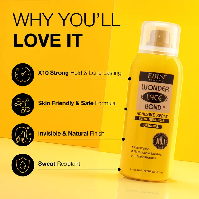 Wonder Bond Spray Mega Yellow - Image 3