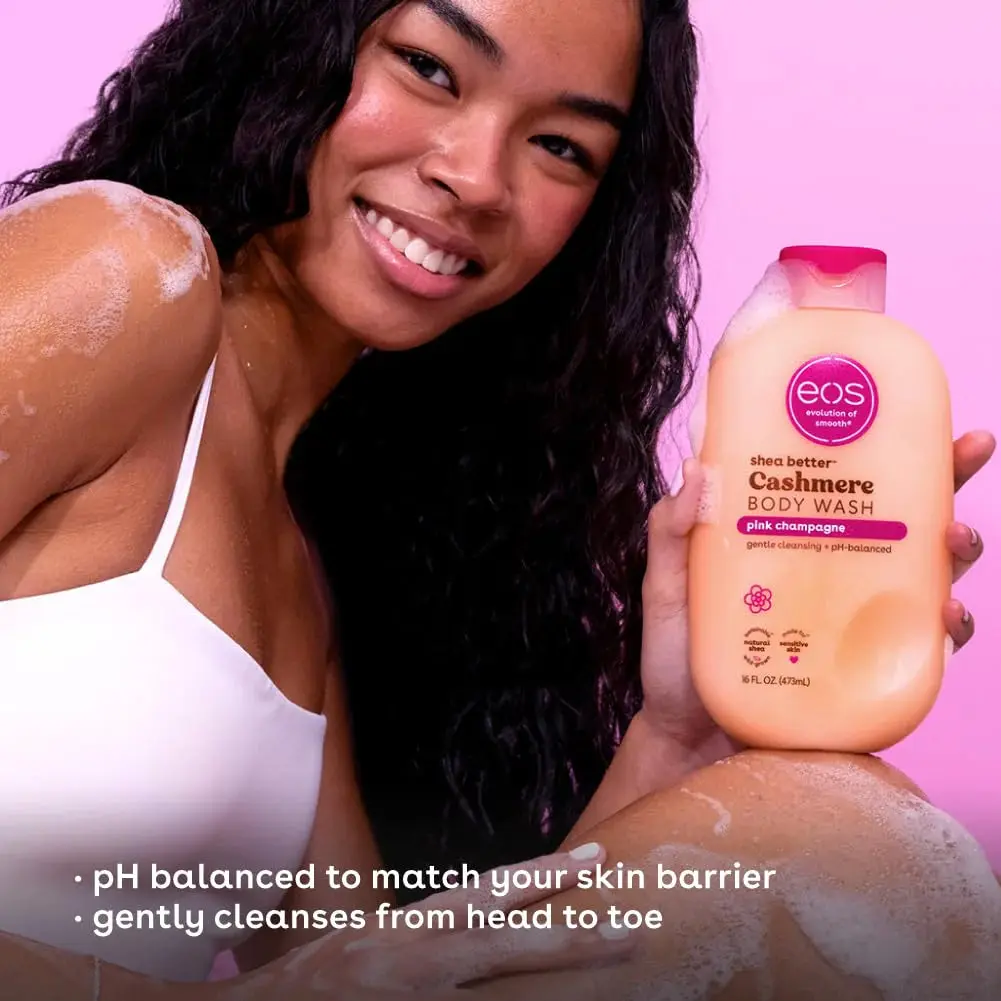 Shea Better Cashmere Body Wash Pink Champagne - Image 2